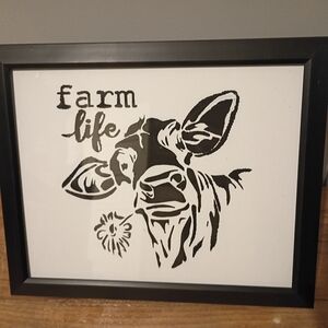 Black and White Farm Life Wall Art